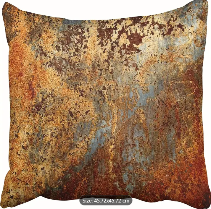 Rusty Cushion Cover